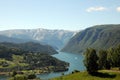 View over Hardangerfjord, Norway