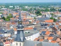 View over hasselt, belgium