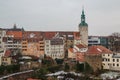 A view over historic part of Bautzen town, Saxony Royalty Free Stock Photo