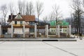 View over the Independence Square in Zakopane