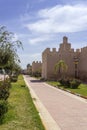 View over Kasba Tadla city fortress in Beni-Mellal Province Royalty Free Stock Photo