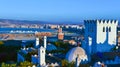 View over Kasbah to Tangier, Tangier, Morocco, North Africa, Africa