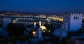 View over Kasbah to Tangier, Tangier, Morocco, North Africa, Africa