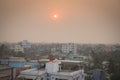 View over Khulna in Bangladesh Royalty Free Stock Photo