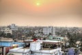 View over Khulna in Bangladesh Royalty Free Stock Photo