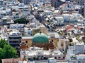 View Over Kolonaki With Agios Dionysios Areopagitis Church, Athens, Greece