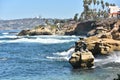 View over La Jolla Cliffs