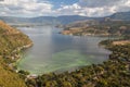 A view over lake Amatitlan Royalty Free Stock Photo