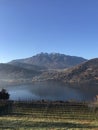 View over Lake Caldonazzo in Trentino, Northern Italy