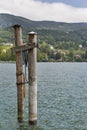 View over lake Mondsee in Austrian Alps