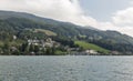 View over lake Mondsee in Austrian Alps