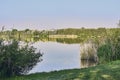 View over the lake viehofen