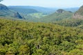 View over Lamington National Park in Australia.