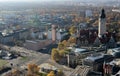 View over Leipzig, Germany Royalty Free Stock Photo