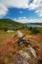 View over Loch Achray, Scotland