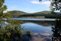 View Over Loch Doon in Ayrshire Scotland on a Summer Afternoon Royalty Free Stock Photo