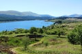 View over Loch Doon, Carrick, Ayrshire, Scotland Royalty Free Stock Photo