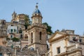 A view over lower part of Ragusa, a UNESCO heritage city