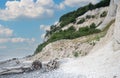 Moens Klint, Chalk formations in Denmark