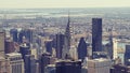 View over Manhattan from Empire State Building