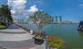View over Marina Bay in Singapore at daytime