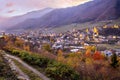 Mountain town of Mestia, Caucasus Mountains, Georgia