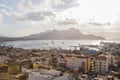 View over Mindelo, Sao Vicente, Royalty Free Stock Photo