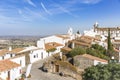 View over Monsaraz town, Ãâ°vora District, Portugal Royalty Free Stock Photo