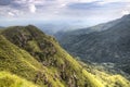 View over the mountains in Ella, Sri Lanka Royalty Free Stock Photo