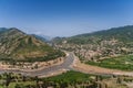 View over Mtskheta Royalty Free Stock Photo