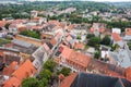 View over Naumburg (Saale) Royalty Free Stock Photo