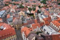 View over Naumburg (Saale) Royalty Free Stock Photo