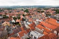 View over Naumburg (Saale) Royalty Free Stock Photo