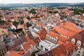 View over Naumburg (Saale) Royalty Free Stock Photo