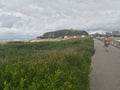 View over Newcastle towards city