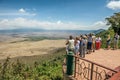 View over Ngorongoro Conservation Area Royalty Free Stock Photo