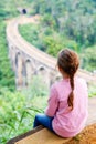 View over Nine Arches bridge