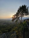 the view over the obelix hill