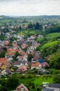 View over Offenburg, Germany