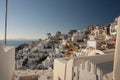 View over Oia town waiting for the sunset Royalty Free Stock Photo