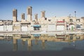 View over the Old City of Yazd, Iran Royalty Free Stock Photo