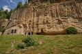 View over an old Romanian monastery Royalty Free Stock Photo