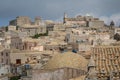 A view over old town of Erice, Sicily Royalty Free Stock Photo