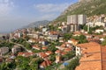 View over the old town of Kruja in Albania