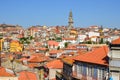 View over the old town in Porto, Portugal Royalty Free Stock Photo