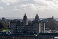 View over the oldtown of Edinburgh