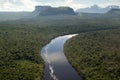 View over the Orinocco river Royalty Free Stock Photo