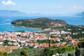 View over Palaia Epidavros, in Greece