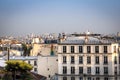 View over Paris from Montmartre Royalty Free Stock Photo