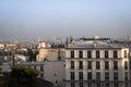 View over Paris from Montmartre Royalty Free Stock Photo